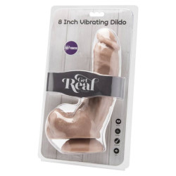 GET REAL DILDO 205 CM CON TESTICULOS VIBRADOR NATURAL 2