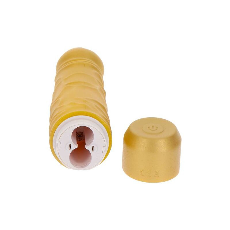 GET REAL GOLD DICKER ORIGINAL VIBRADOR DORADO