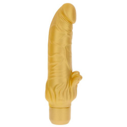 GET REAL GOLD DICKER STIM VIBRADOR DORADO 2