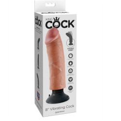 KING COCK DILDO VIBRADOR 2032 CM NATURAL 2