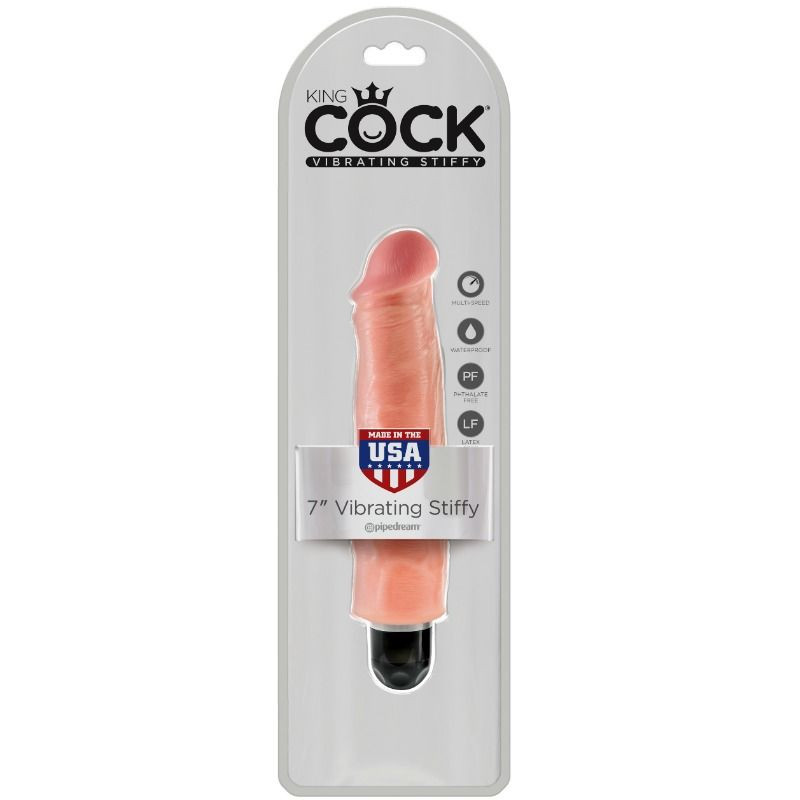 KING COCK VIBRADOR REALISTICO STIFFY 178 CM NATURAL