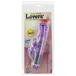 BAILE VIBRADOR MULTIVELOCIDAD CON ESTIMULADOR LILA 2