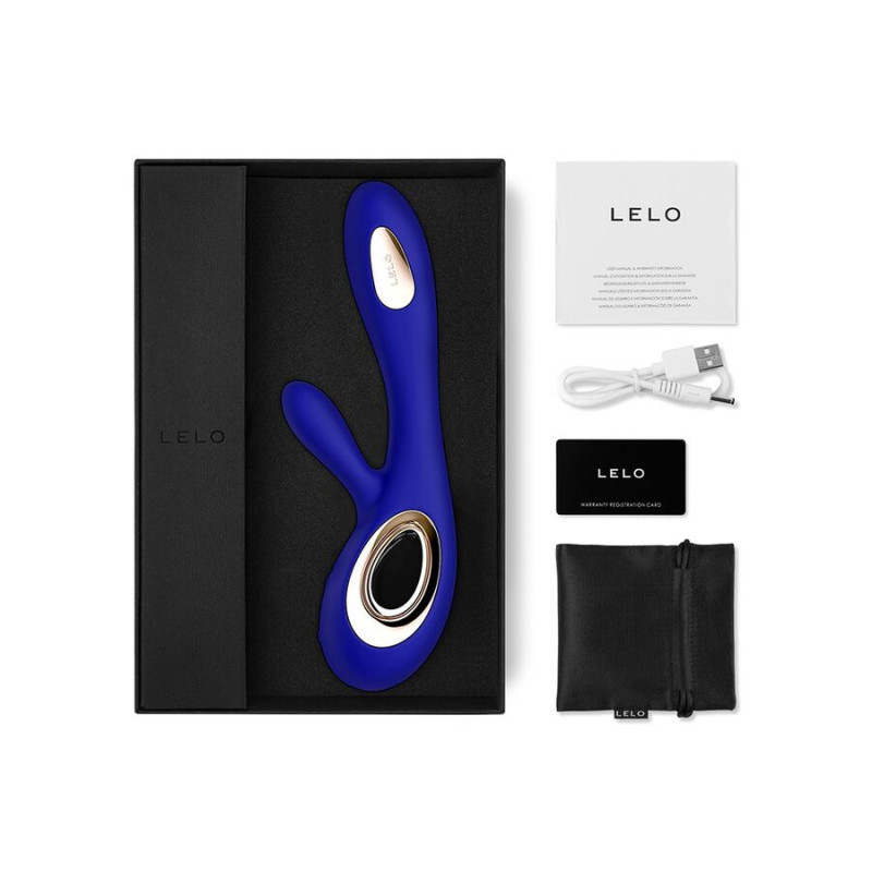 LELO SORAYA WAVE VIBRADOR RABBIT MIDNIGHT AZUL