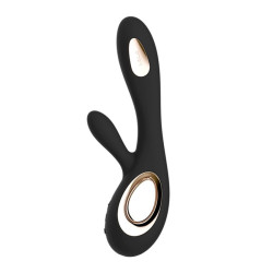 LELO SORAYA WAVE VIBRADOR RABBIT NEGRO 2