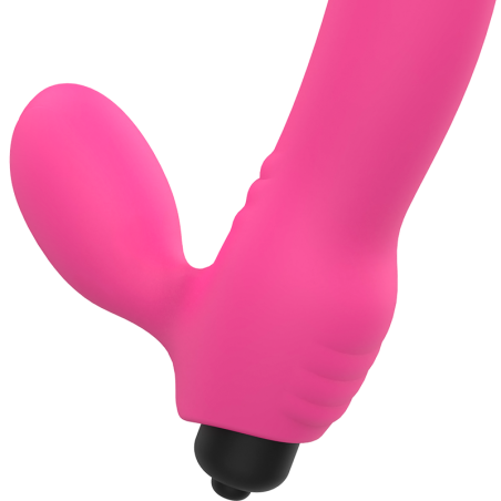 OHMAMA BIX VIBRADOR DOBLE ESTIMULACION XMAS EDITION ROSA