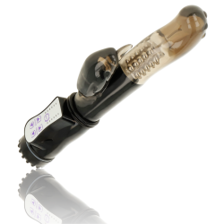 OHMAMA VIBRADOR ROTADOR CON ESTIMULADOR CLITORIS DELFIN 2