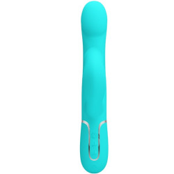 PRETTY LOVE VIBRADOR RABBIT PERLAS VERDE AGUA 2