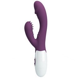 PRETTY LOVE ANDRE VIBRADOR RABBIT ESTIMULADOR PUNTO G MORADO 2