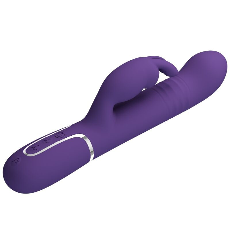 PRETTY LOVE COALE VIBRADOR RABBIT 4 EN 1 MORADO