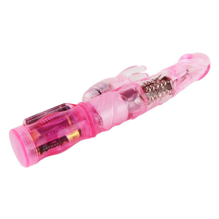 BAILE MINI ROTADOR RABBIT ROSA SUPERESTIMULADOR