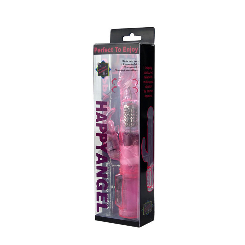 BAILE MINI ROTADOR RABBIT ROSA SUPERESTIMULADOR