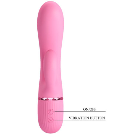 PRETTY LOVE MARSKI VIBRADOR RABBIT PUNTO G ROSA