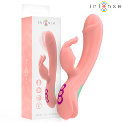 INTENSE RACHEL VIBRADOR RABBIT 5 VIBRACIONES ROSA