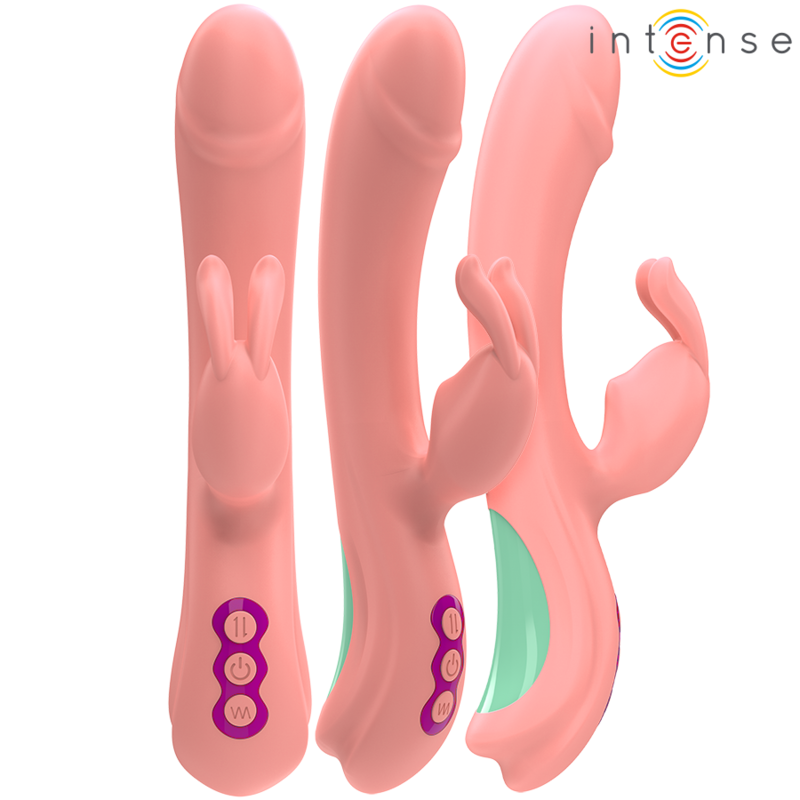 INTENSE RACHEL VIBRADOR RABBIT 5 VIBRACIONES ROSA