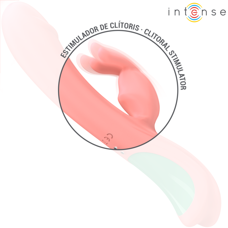 INTENSE RACHEL VIBRADOR RABBIT 5 VIBRACIONES ROSA