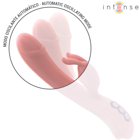 INTENSE RACHEL VIBRADOR RABBIT 5 VIBRACIONES ROSA