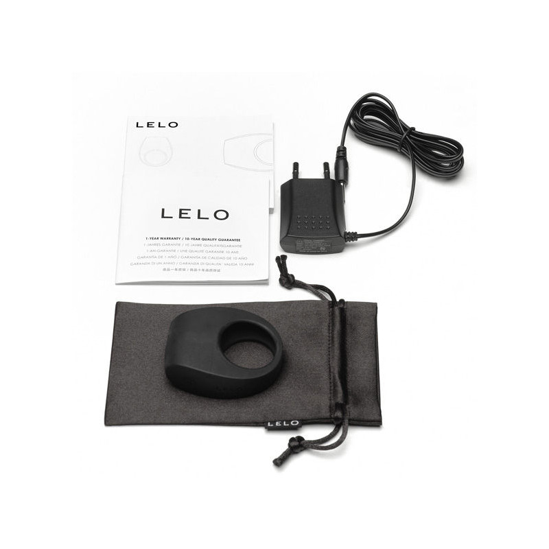 LELO TOR II ANILLO VIBRADOR NEGRO