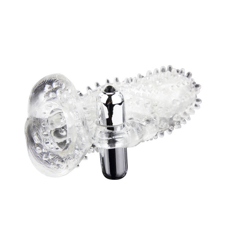 BAILE BRAVE MAN EXTENSION PENE VIBRADOR RABBIT