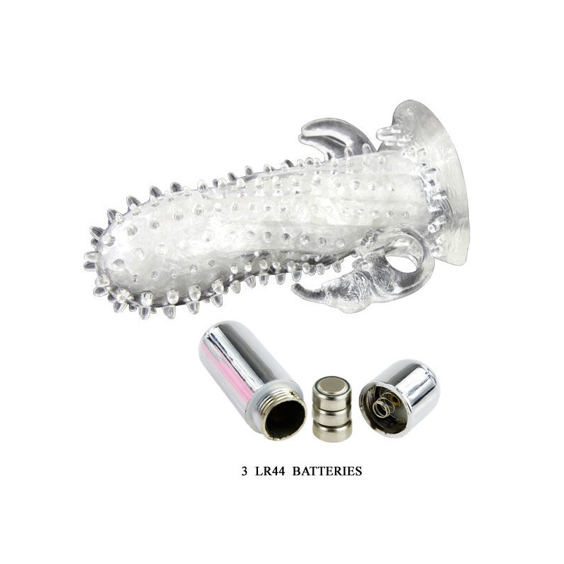 BAILE BRAVE MAN EXTENSION PENE VIBRADOR RABBIT