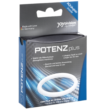 JOYDIVISION POTENZDUO PLUS ANILLO PARA PENE BLANCO M