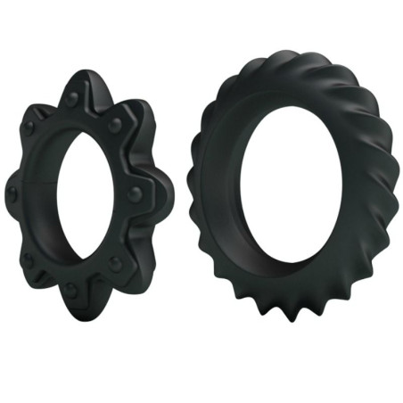 BAILE KIT 2 ANILLOS SILICONA RING FLOWERING
