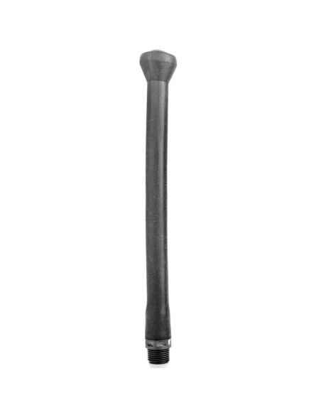 ALL BLACK DUCHA ANAL SILICONA SISTEMA STOPPER 27 CM