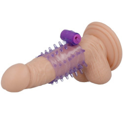 CASUAL LOVE RING FUNDA PENE VIBRADOR LILA 2