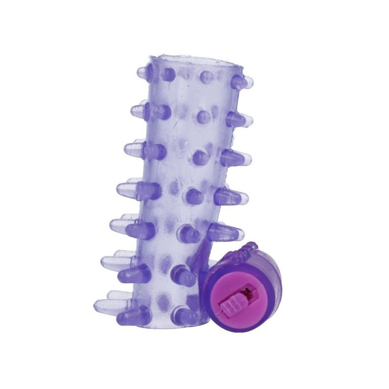 CASUAL LOVE RING FUNDA PENE VIBRADOR LILA