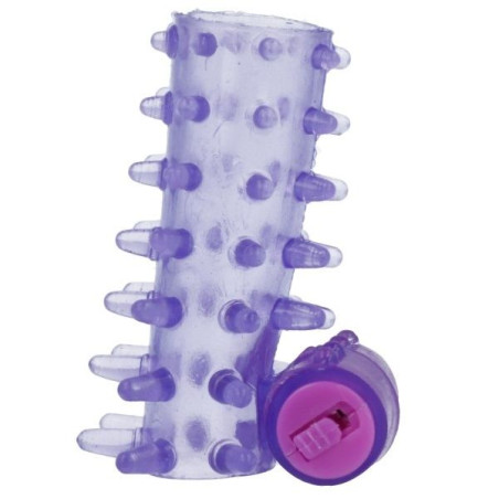 CASUAL LOVE RING FUNDA PENE VIBRADOR LILA
