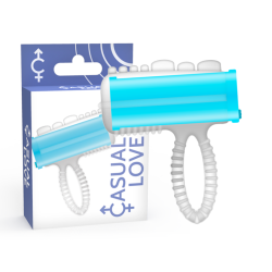 CASUAL LOVE RING TONGUE VIBRATING AZUL 2