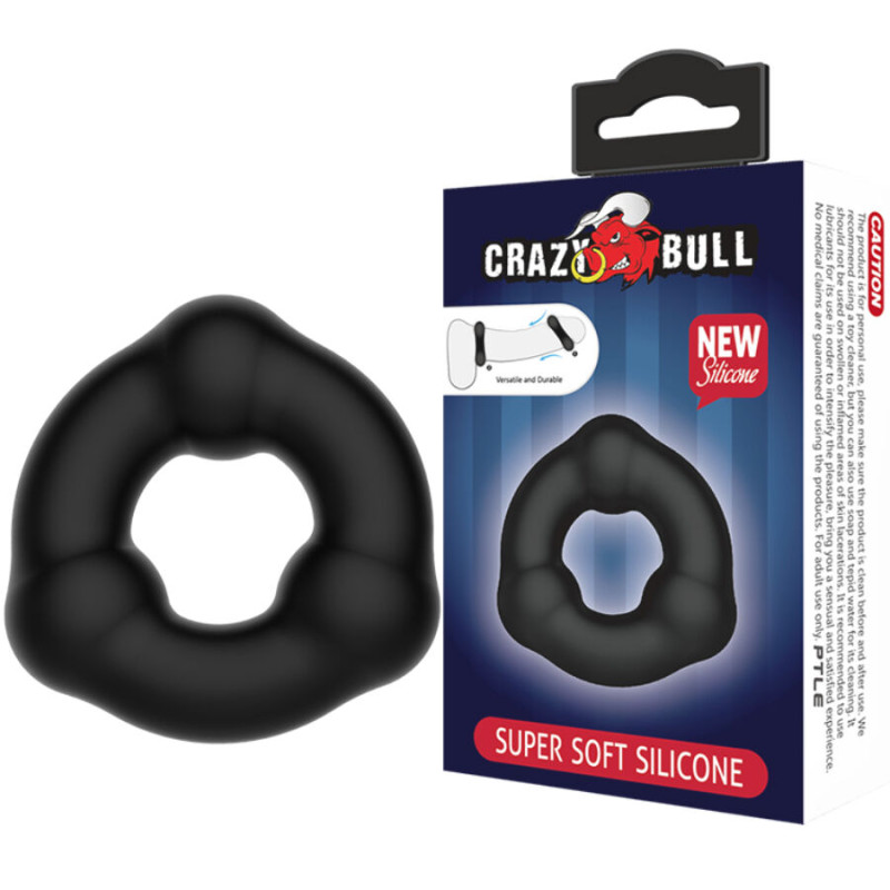 CRAZY BULL ANILLO SILICONA CON NODULOS