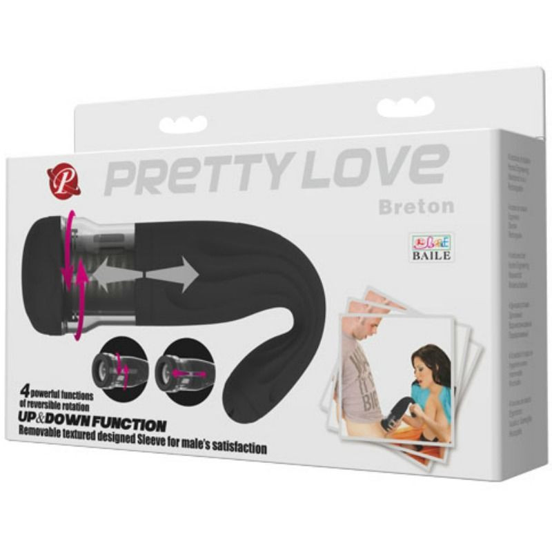 PRETTY LOVE MALE MASTURBADOR MULTIFUNCION BRETON