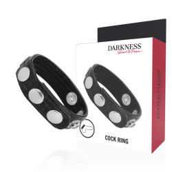 DARKNESS LEATHER ANILLO ERECCION