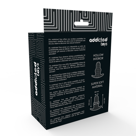 ADDICTED TOYS DILATADOR ANAL GRANDE 15 CM TRANSPARENTE