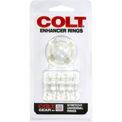 CALEXOTICS COLT ENHANCER RINGS ANILLOS PARA EL PENE TRANSPARENTES 2