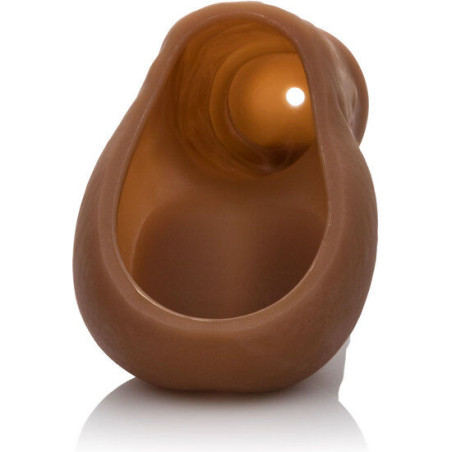 CALEXOTICS FUNDA PENE PEE PACKER MARRON