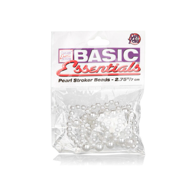 CALEXOTICS BASIC ESSENTIALS FUNDA CON PERLAS