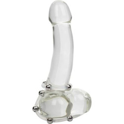 CALEXOTICS KIT DE 2 UDS ANILLO DE SILICONA CON CUENTAS DE ACERO 2