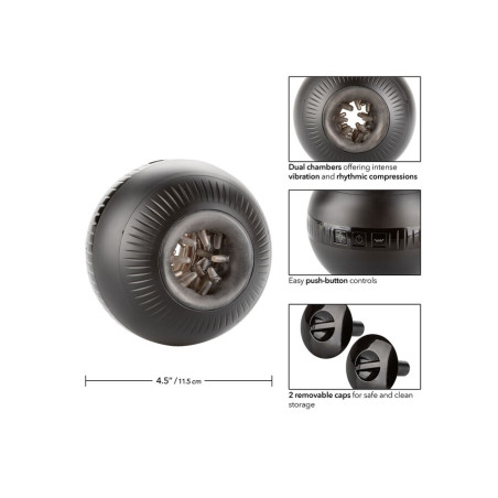 CALEXOTICS OPTIMUM POWER MASTURBADOR MASCULINO CON VIBRACION