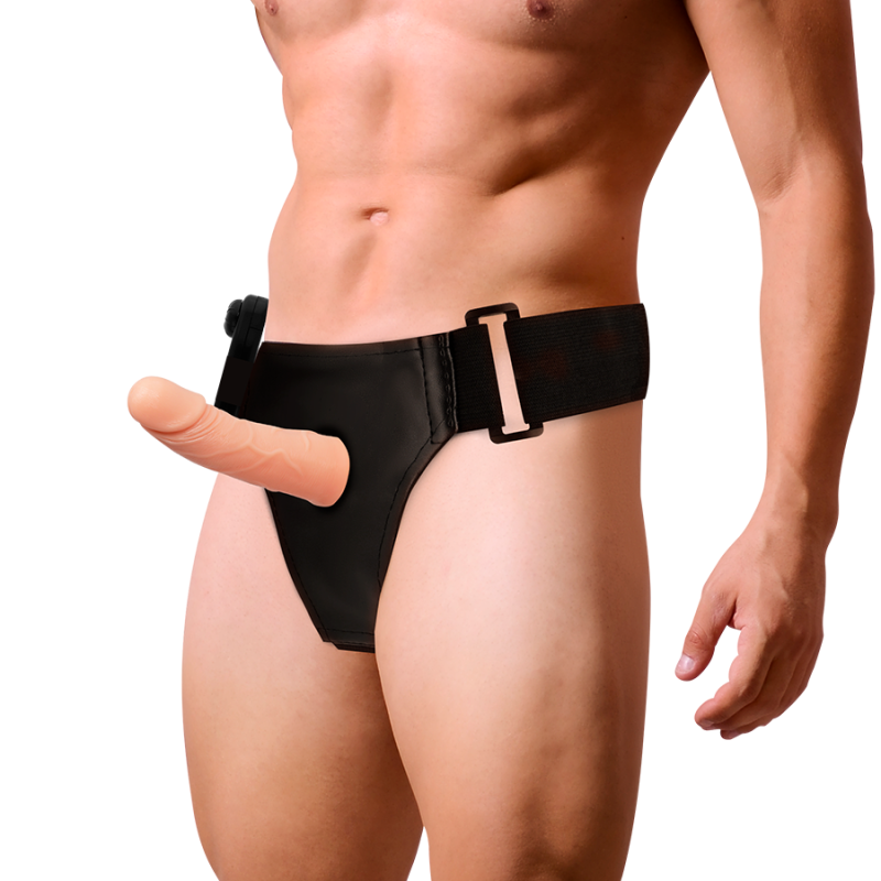 HARNESS ATTRACTION ARNES HUECO MARCOS CON VIBRADOR 15 CM O 5 CM