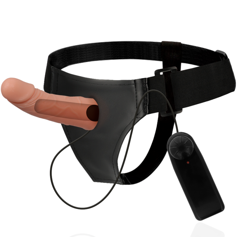 HARNESS ATTRACTION ARNES HUECO MARCOS CON VIBRADOR 15 CM O 5 CM