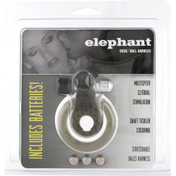 SEVEN CREATIONS ANILLO VIBRADOR CON ELEFANTE ESTIMULADOR 2