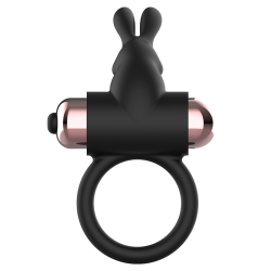 COQUETTE CHIC DESIRE COCK RING ANILLO VIBRADOR NEGRO GOLD 2