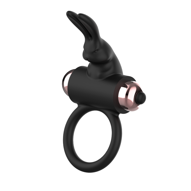 COQUETTE CHIC DESIRE COCK RING ANILLO VIBRADOR NEGRO GOLD