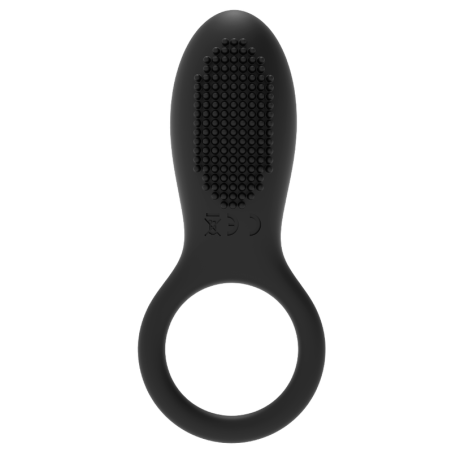 COQUETTE CHIC DESIRE ANILLO VIBRADOR CONTROL REMOTO RECARGABLE NEGRO GOLD