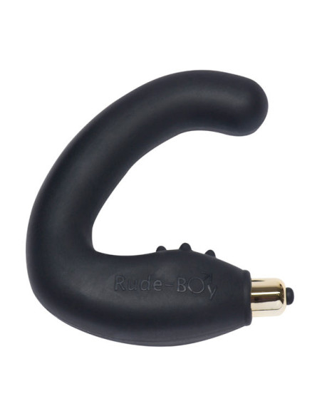 ROCKS OFF RUDE BOY MASAJEADOR DEL PUNTO G MASCULINO 7 V NEGRO