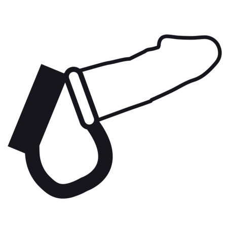 DARKNESS ANILLO PARA PENE Y TESTICULOS BDSM