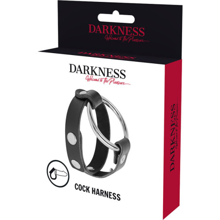 DARKNESS ANILLO PARA PENE Y TESTICULOS BDSM