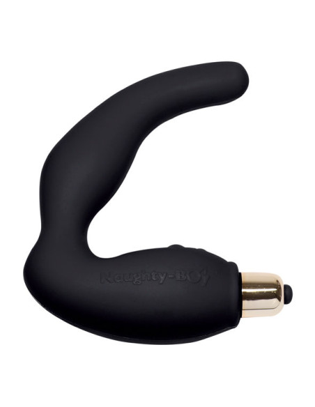 ROCKS OFF NAUGHTY BOY MASAJEADOR DEL PUNTO G MASCULINO 7 V NEGRO
