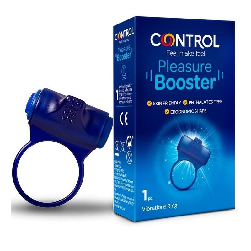 CONTROL ANILLO VIBRADOR PLEASURE BOOSTER